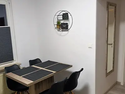 Siedlerwohnung, Essbereich Wohnküche