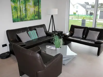 Ferienwohnung Bresser am Bernsteinsee Wohnbereich