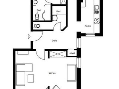 Ferienwohnung für 3 Personen (76 m²) in Sassnitz 4/10