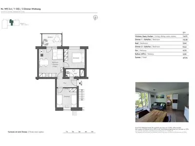 Ferienwohnung für 4 Personen (53 m²) in Sassnitz 3/10