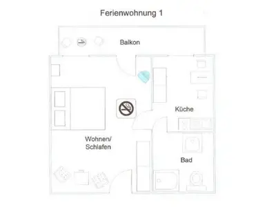 Ferienwohnung für 3 Personen (25 m²) in Sassnitz 4/10
