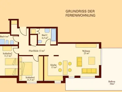 Ferienwohnung für 4 Personen (96 m²) in Sassnitz 5/10