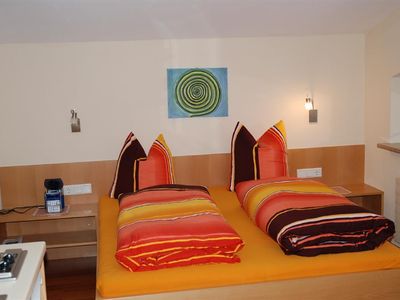 Schlafzimmer Tschirgantblick