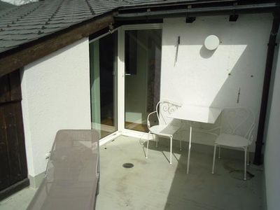 Oberer Balkon beim Wohnzimmer