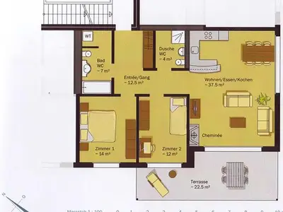 Ferienwohnung für 5 Personen (90 m²) in Savognin 2/10