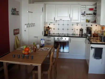 Küche mit Essecke