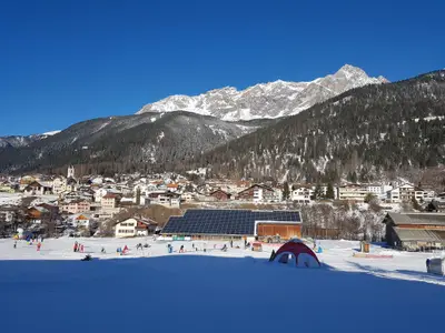 Aussicht Haus Winter