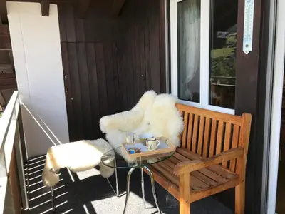 Balkon mit Süd - West Ausrichtung 