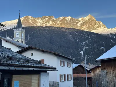Aussicht Haus Winter
