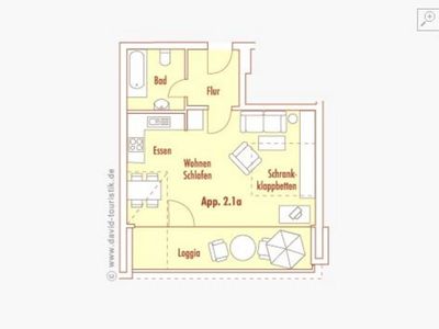 Ferienwohnung für 2 Personen (39 m²) in Scharbeutz 3/7