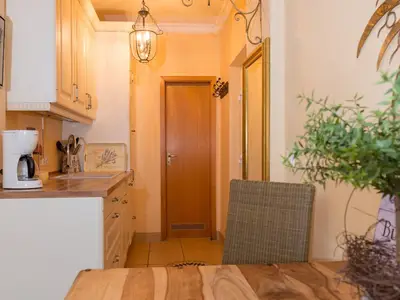 Küchenzeile zum Wohnbereich