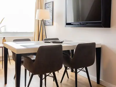 Ansicht Wohnzimmer mit TV