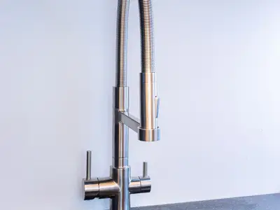 3-Wege-Wasserhahn - Wasserfilteranlage