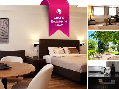 Moderne Ferienwohnung im Untergeschoss mit gratis Bettwäsche-Paket