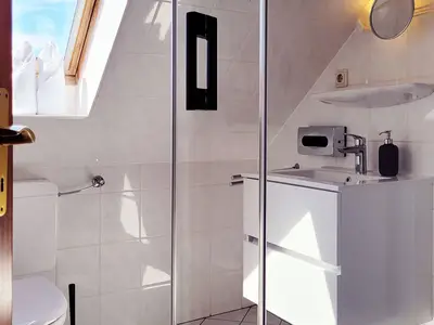 Toilette im Badezimmer