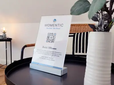 Gästeinformation per QR-Code auf das Handy
