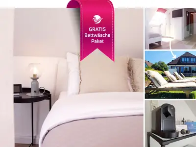 Ferienwohnung für kleines Budget im Dachgeschoss in Strandnähe