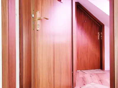 Besondere Eingangstür