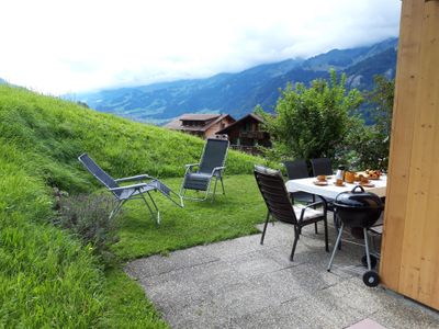 Sitzplatz, Sicht nach Süden