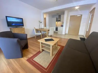Wohnraum Apartment 1 Schlafzimmer