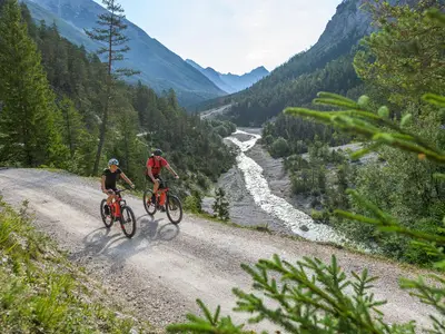 Mit dem E-Bike ins Karwendel