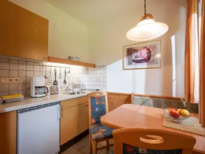 Küche Apartment Scheffauerblick