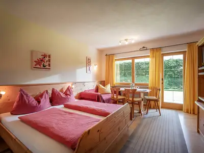 Wohnschlafzimmer Apartment Wilder Kaiser Blick