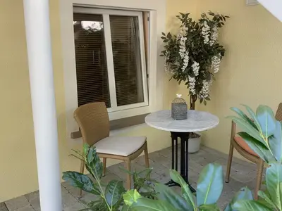"AMBIENTE" - Sitzplatz auf der Terrasse