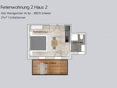 Ferienwohnung für 2 Personen (27 m²) in Schierke 5/9