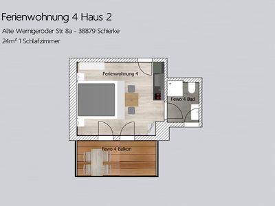 Ferienwohnung für 2 Personen (24 m²) in Schierke 5/8