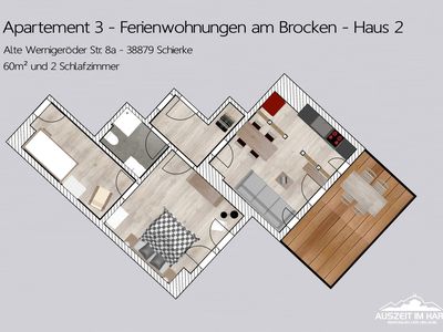 Ferienwohnung für 4 Personen (60 m²) in Schierke 5/10