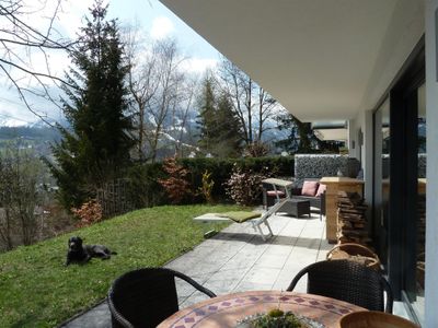 Terrasse Frühling