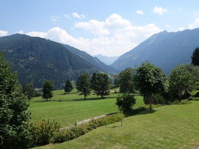 Blick von unserem Garten ins Unteral