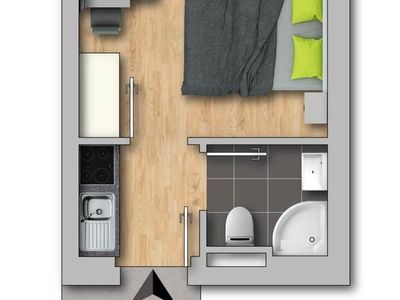 Ferienwohnung für 2 Personen (18 m²) in Schladming 6/9