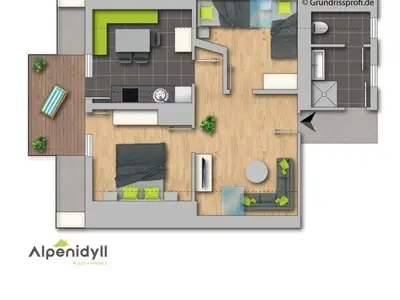 Ferienwohnung für 5 Personen (55 m²) in Schladming 9/9