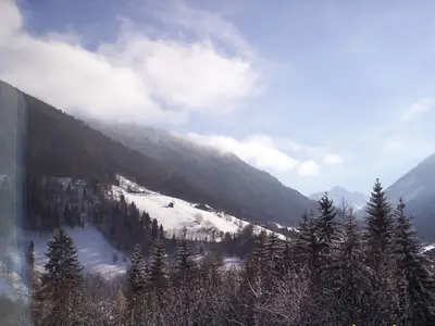 Blick ins Untertal Winter