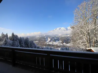 Aussicht vom Balkon