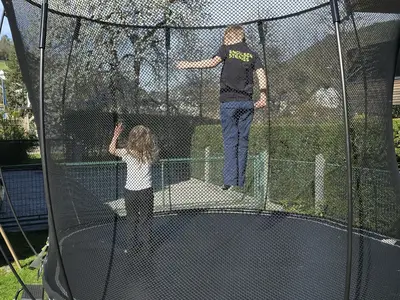 Trampolin - das sicherste der Welt