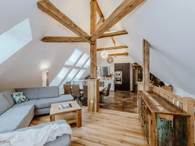 Deluxe Appartement Wohnbereich