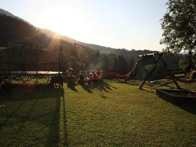 Grillplatz im Garten