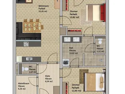 Ferienwohnung für 6 Personen (85 m²) in Schladming 2/10