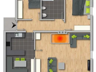 Ferienwohnung für 7 Personen (91 m²) in Schladming 8/9