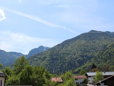 Blick vom Balkon