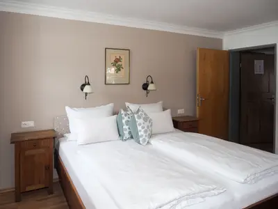 Schlafzimmer Ferienwohnung Hochgern