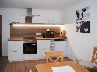 Küche und Essbereich Hochgern