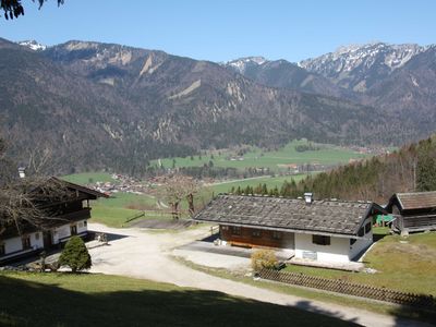 Blick auf den Streichen und Kampenwand