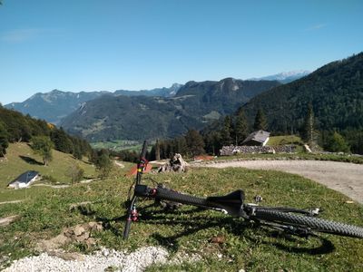 Ausblick Wursteinalm am Geigelstein