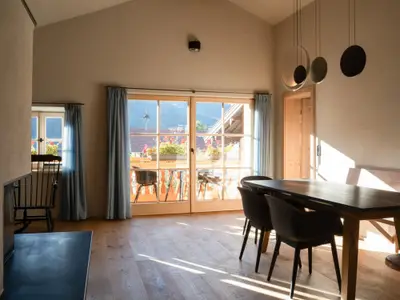 Blick auf den Balkon