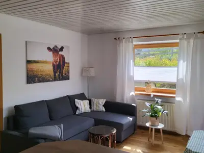 Wohnecke/Schlafcouch ausziehbar in Wohnküche