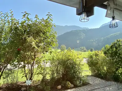 Ausblick von der Terrasse